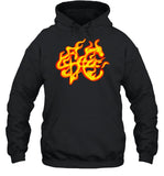 Limited Sfera Ebbasta Flames Shirt