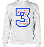 Damar Hamlin 3 Shirt, Pray For DH3 T-Shirt Limited
