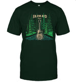 Farm Aid Wood Cut T-shirt 2024