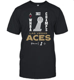 2022 Las Vegas Aces W Finals Champions T-Shirts