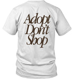 Dave Portnoy Tshirt Miss Peaches Adopt Don't Shop