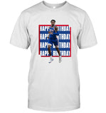 Limited Happy Birthday Paul Reed T Shirt