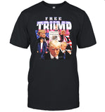 Free Trump T-Shirt The Washington Post Overturned_1