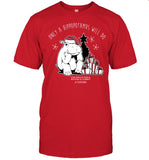 Fiona Hippopotamus For Christmas T Shirts