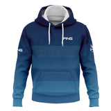2024 PGA Championship Ping Hoodie Shirt Dark Blue Gradient Pattern All Over Print Hoodie Shirt