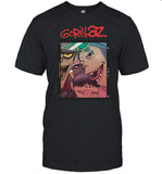 Gorillaz Polaroid Vintage Wash T-Shirt Black