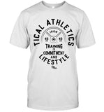 Finish Ya Plate Training Is Commitment And Lifestyle Tical Athletic T-Shirt