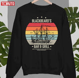 Blackbeard’s Bar And Grill Vintage Unisex T-Shirt