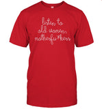 Limited Rosanne Cash Listen To Old Women Motherfuckers Shirt
