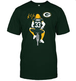 Green Bay Packers Aaron Jones Player Graphic T-Shirt