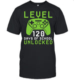 Level 120 days of school unlocked shirt