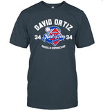 David Ortiz Red Sox Baseball Hall of Fame Tee