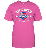 David Ortiz Baseball Hall Of Fame Tee