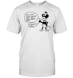 Golly Gee Eddie Sure Does Have A Swell Lookin' Pair O' Balls I'm Mickey Mouse Shirt