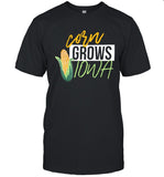 Corn Grows Iowa Cy-Hawk T-Shirts