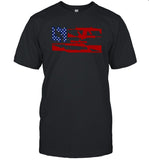 Gun Freedom Flag Shirt