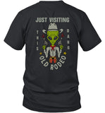 Goalkeeper Just Visiting Alien Rodeo Tee