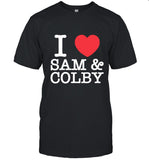 I love Sam & Colby Limited T-Shirt