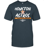 Houston Astros Majestic Threads Navy 2022 World Series Champions Still Here Tri-Blend T-Shirt