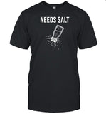 Limited Chef Andrew Gruel Wearing Needs Salt Shirt