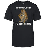 Cringey Tees Store I’Ll Protect You Kitten Cringey Shirt