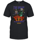 Halloween Minecraft The Bad Mobs Come Out At Night T-Shirts
