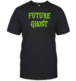 Halloween Future Ghost Graphic Black T Shirt