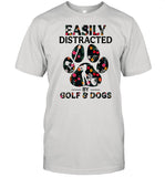 Easily distracted by solf and dogs shirt_1