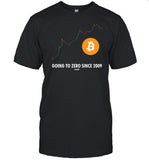 Almost Heaven Going To Zero Since 2009 Bitcoin Shirt