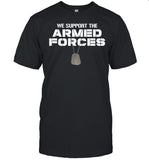 Limited We Support The Armed Forces The Future Looks Bright T-Shirt