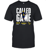 Limited Rod Moore Called Game vs Osu T-Shirt Michigan History 3 In A Row 112523