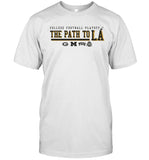 2022 College Football Playoff Bracket T-Shirt