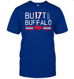 Eric Wood Wearing Bu17t For Buffalo Built For Buffalo Shirt