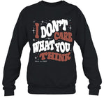 Limited Fall Out Boy I Don'T Care What You Think Shirt