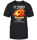 37 years Dragon Ball 1984-2021 Toriyama Akira signature thanhk you for the memories shirt_1