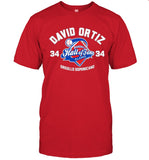 Limited David Ortiz Red Sox Baseball Hall of Fame 2022 Orgullo Dominicano Tee