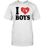Limited Flippa T Wearing I Love Rich Boys Shirt