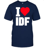 Israelheart I Love Idf Shirt