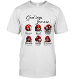 God says you are... Chosen, Special, STRONG, Precious, LOVELY, Forgiven