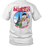 Event T-Shirt Blink-182 Paris, France Tour Europe October 9th, 2023