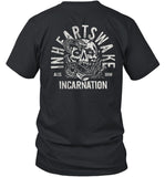 In Hearts Wake Incarnation Tour 2024 Snake Skull T-Shirt