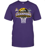 ECU Pirates Blue 84 2023 AAC Women’s Basketball Conference Tournament Champions T-Shirt