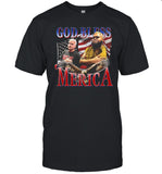 God Bless Merica 4 Lifers World T-Shirt_1