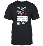 Heavy Metal Broke My Siams Face On A Wall Twice Heart