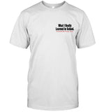 Future What I Learned In School Mixtape Pluto Shirt