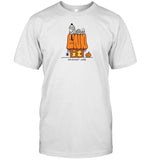End It Unpleasant Living Halloween Snoopy Tee