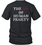 END The Sin of Human Frailty Distorted Face New T-Shirt