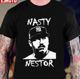 Black N White Nasty Nestor Baseball Art Unisex T-Shirt