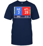 Cowboys Fan NE 3 ATL 28 Shirts