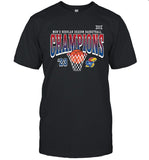 Kansas Jayhawks 2023 Big 12 Men's Basketball Regular Season Champions T-Shirt